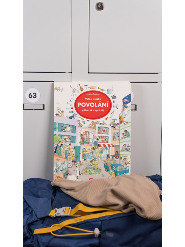 ELLA & MAX Nagy FOGLALKOZÁSOK könyv – Keresd & mesélj