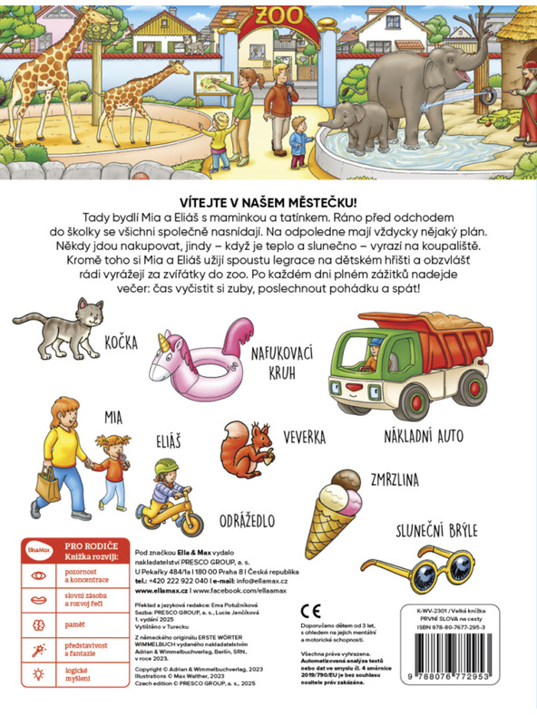 ELLA & MAX Utazásra – Nagy ELSŐ SZAVAK könyv