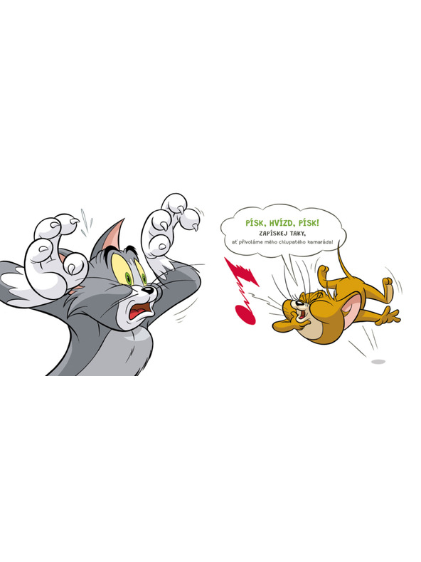 ELLA & MAX TOM & JERRY: Ebben a könyvben az MACSKA üldöz