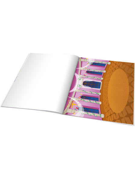 ELLA & MAX Olvasd és ragaszd – A HERCEGNŐKRŐL, matrica könyv