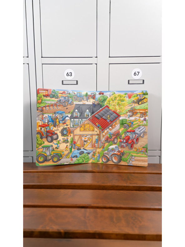 ELLA & MAX Nagy TRAKTOROK könyv kicsi meséieknek