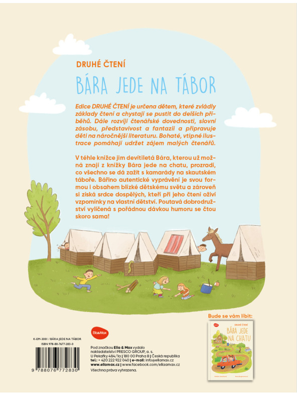 ELLA & MAX Második olvasás – BÁRA TÁBORBA MEGY