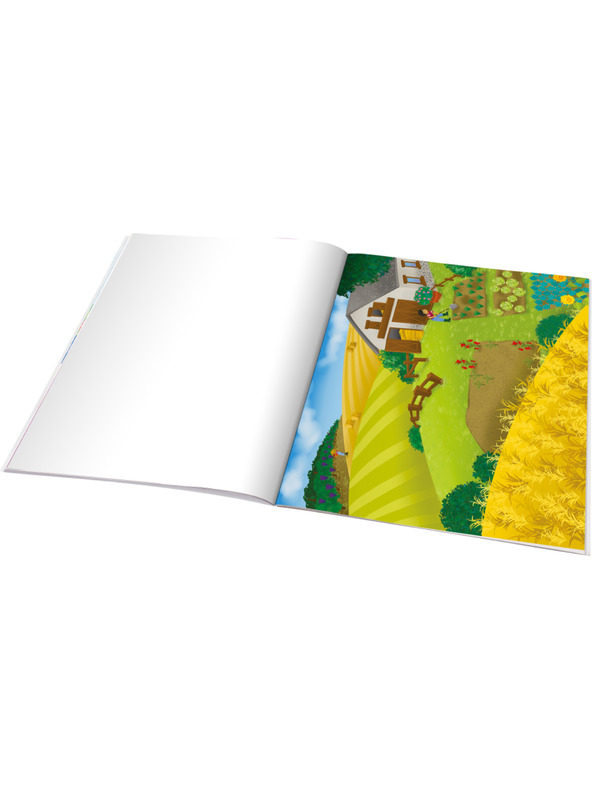 ELLA & MAX Olvasd és ragaszd – A MAJORBAN, matrica könyv