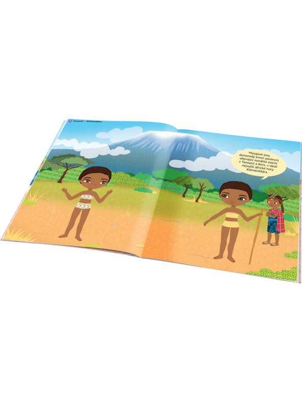 ELLA & MAX Ruhák a világból VILÁG CSODÁI – Matrica könyv