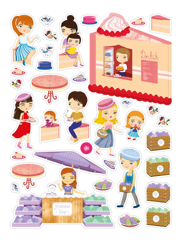 ELLA & MAX NATÁLKA & BRNO ─ Város tele matricákkal