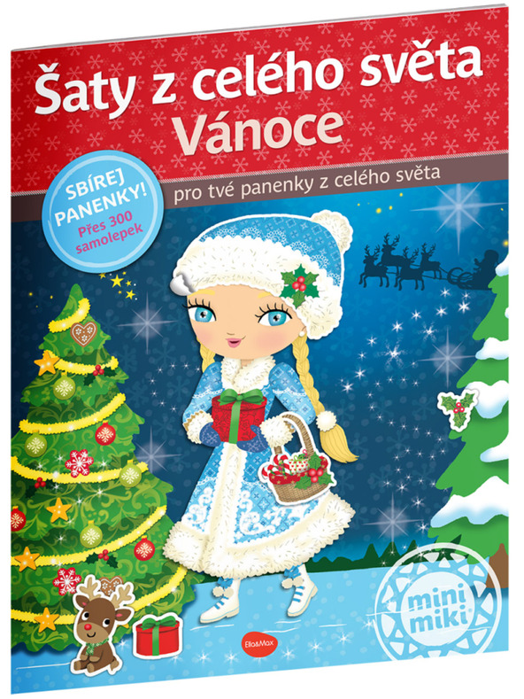 ELLA & MAX Ruhák szerte a világon KARÁCSONY ─ Matrica könyv
