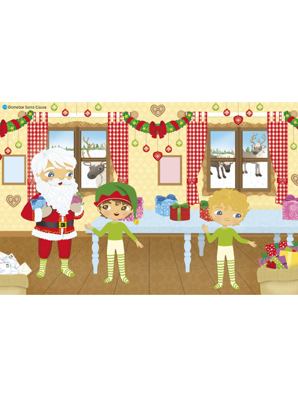 ELLA & MAX Ruhák szerte a világon KARÁCSONY ─ Matrica könyv