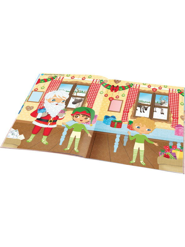 ELLA & MAX Ruhák szerte a világon KARÁCSONY ─ Matrica könyv