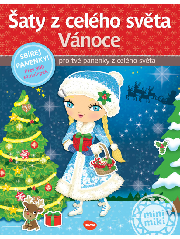 ELLA & MAX Ruhák szerte a világon KARÁCSONY ─ Matrica könyv