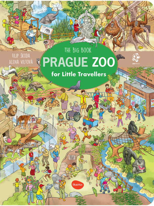 ELLA & MAX Little Travellers – The Big Book ZOO BUDAPEST