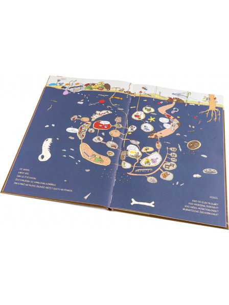 ELLA & MAX HALLÓ, ODAÉ LENT! Év a föld alatt – képes történetek