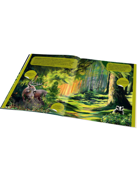 ELLA & MAX VARÁZSLATOSERDŐ VILÁGA – Matrica könyv