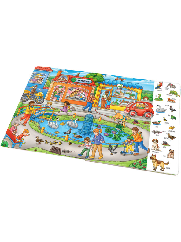 ELLA & MAX Úton – Nagy könyv ÁLLATKÁK – ELSŐ SZAVAK