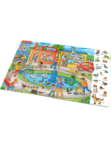 ELLA & MAX Úton – Nagy könyv ÁLLATKÁK – ELSŐ SZAVAK