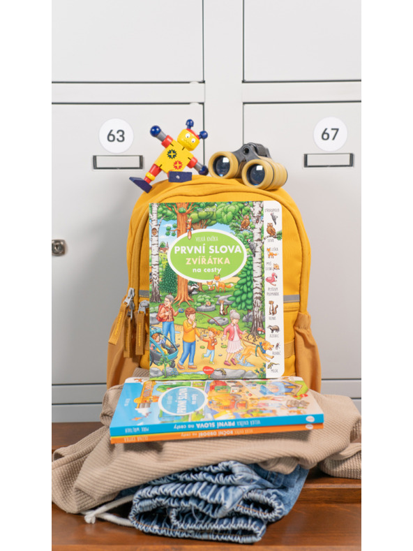 ELLA & MAX Úton – Nagy könyv ÁLLATKÁK – ELSŐ SZAVAK