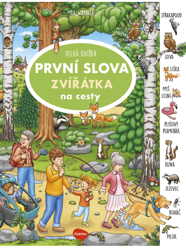 ELLA & MAX Úton – Nagy könyv ÁLLATKÁK – ELSŐ SZAVAK