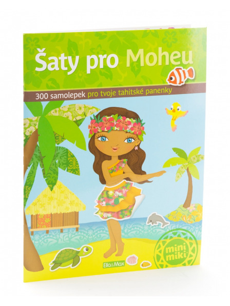 ELLA & MAX Ruhák Moheához - matrica könyv