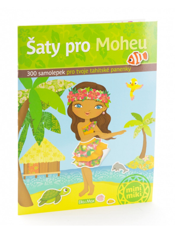 ELLA & MAX Ruhák Moheához - matrica könyv