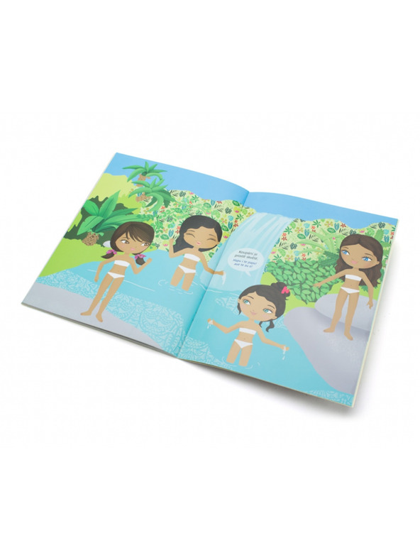 ELLA & MAX Ruhák Moheához - matrica könyv