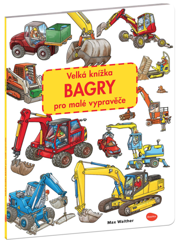 ELLA & MAX Nagy könyv KOTRÓGEPES kicsi mesélőknek