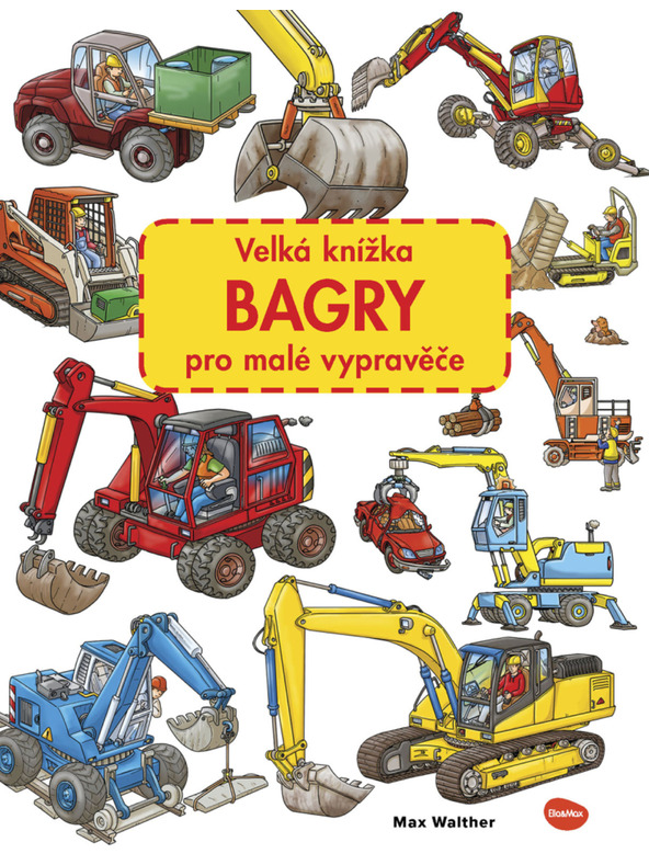 ELLA & MAX Nagy könyv KOTRÓGEPES kicsi mesélőknek