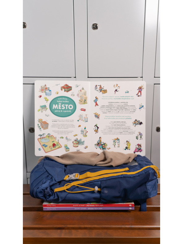 ELLA & MAX Nagy könyv VÁROS – Keress & Meséelj