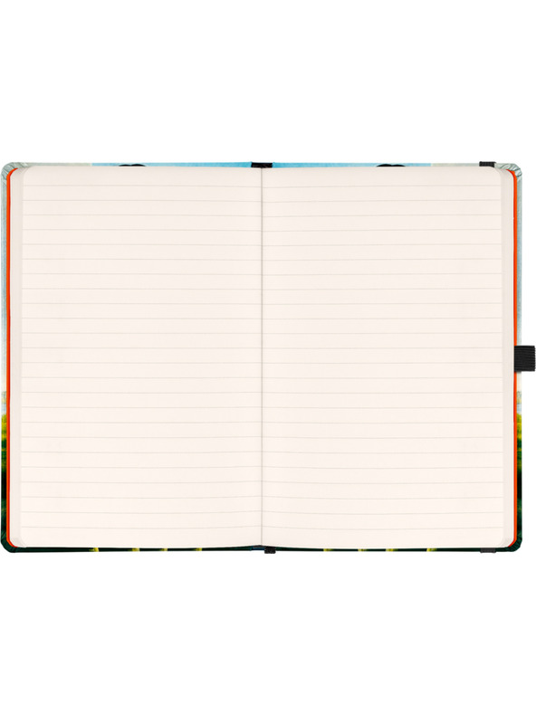 NOTIQUE NOTIQUE Jegyzettömb Tulipánok Kateřina Winterová, vonalas, 13 x 21 cm