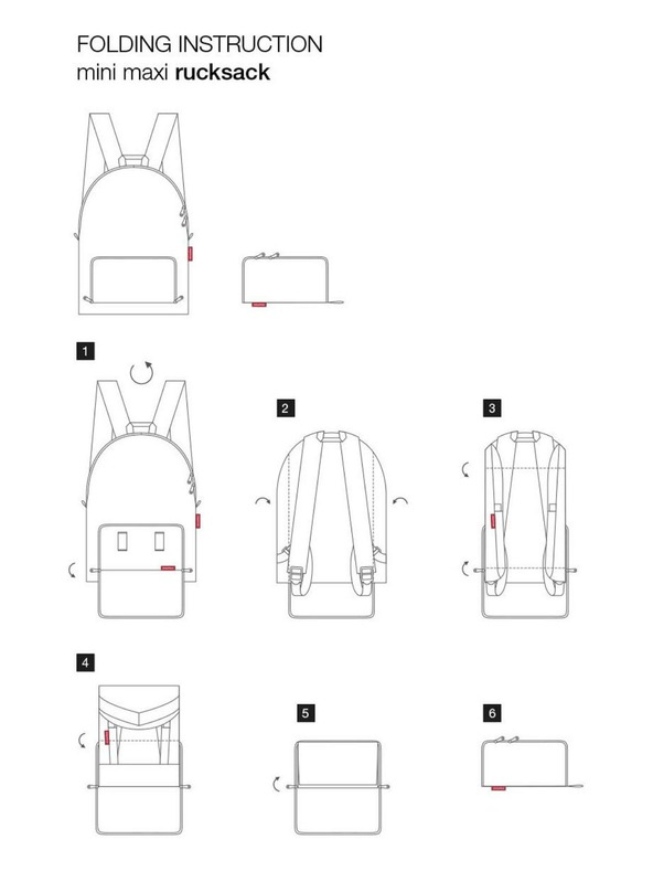 Reisenthel Reisenthel Mini Maxi Rucksack hátizsák fekete