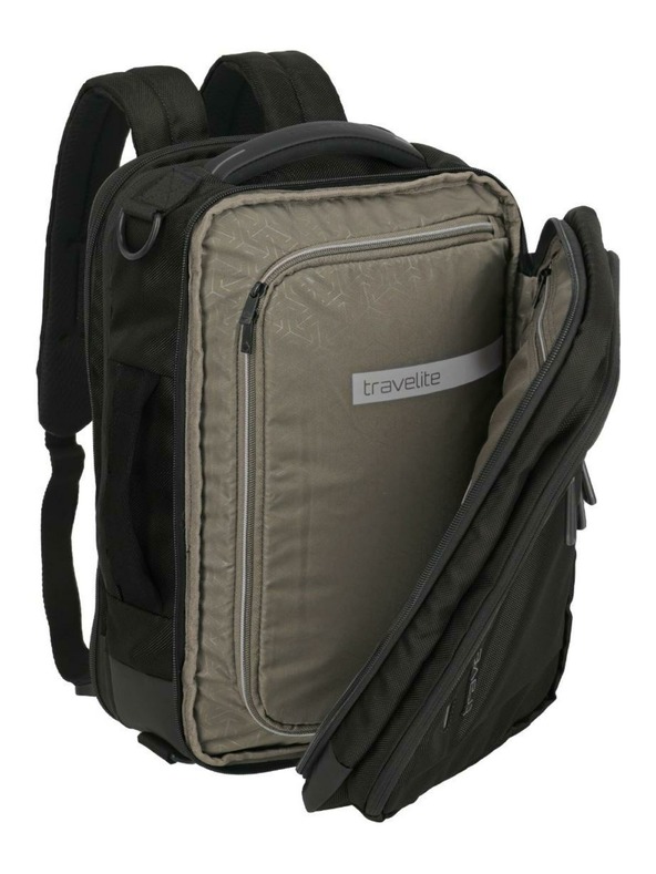 Travelite Travelite Crosslite 5.0 Board bag/Hátizsák S Black