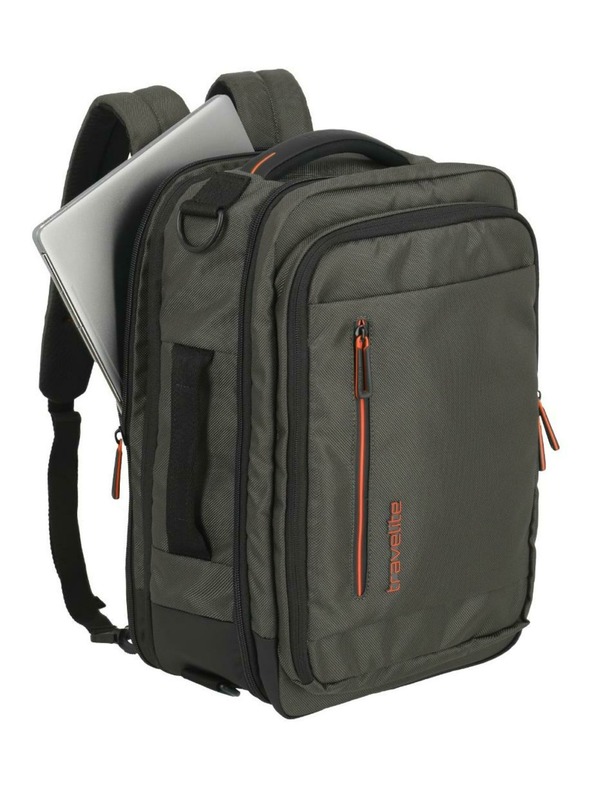 Travelite Travelite Crosslite 5.0 Board bag/Hátizsák S Dark Olive