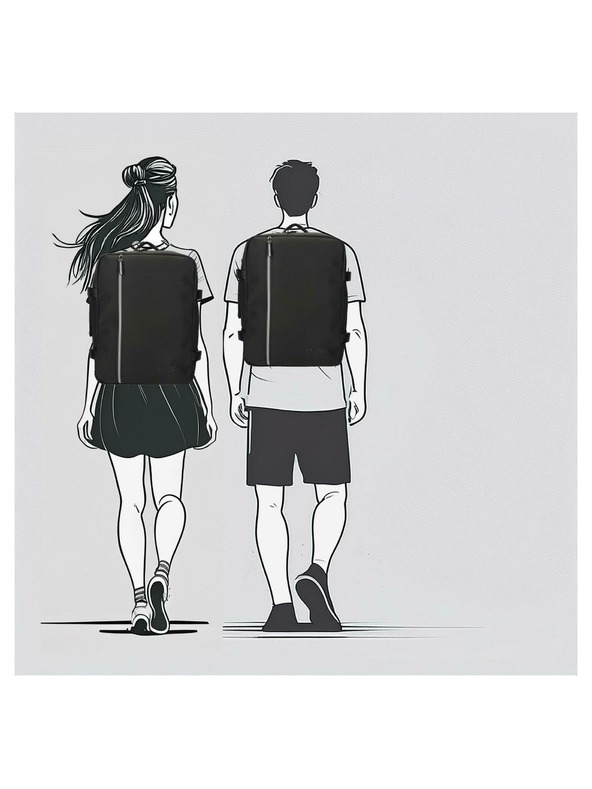 Enrico Benetti Enrico Benetti Bergen 56004 hátizsák Black