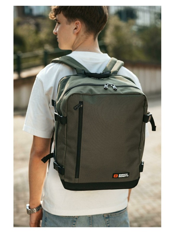 Enrico Benetti Enrico Benetti Amsterdam 54687 hátizsák Olive