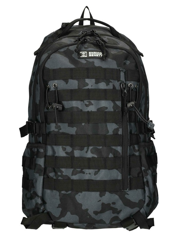 Enrico Benetti Hátizsák Enrico Benetti Arizona 47244 Black Camouflage