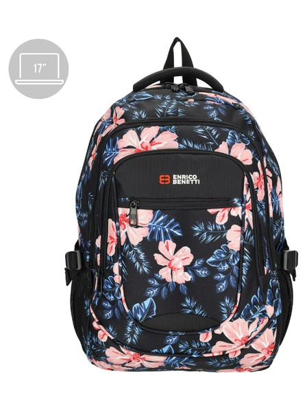 Enrico Benetti Hátizsák Enrico Benetti Santa Cruz 62038 Black Flower