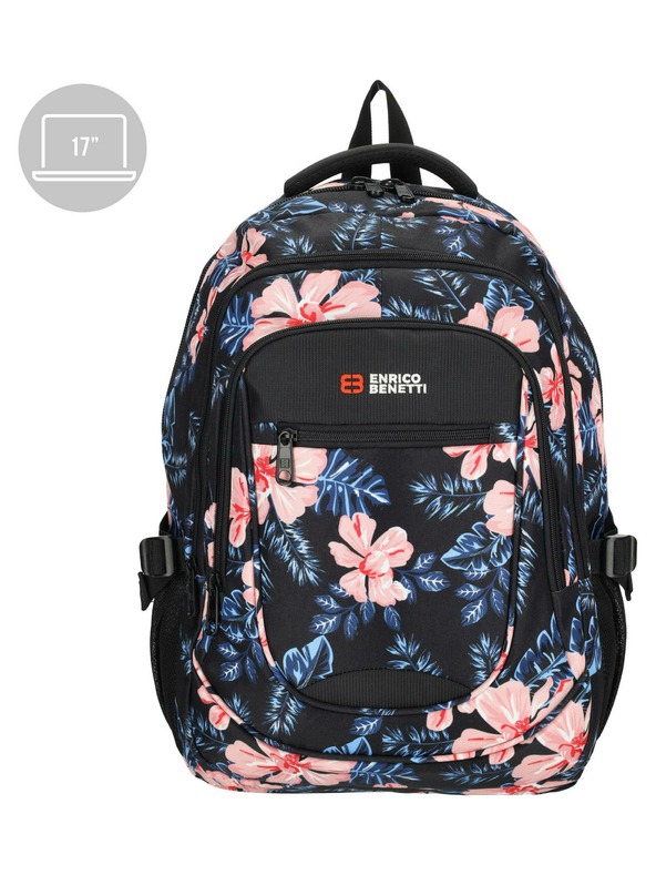 Enrico Benetti Hátizsák Enrico Benetti Santa Cruz 62038 Black Flower