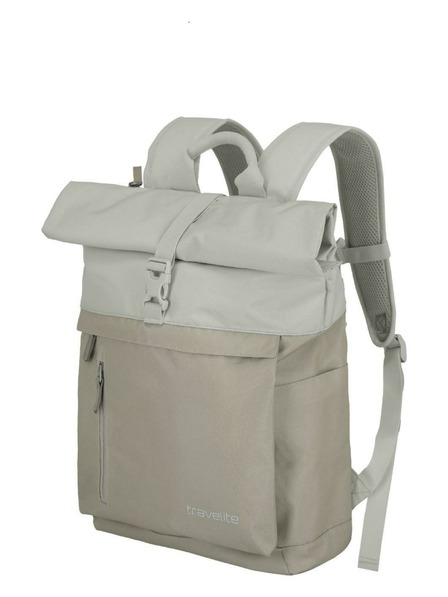 Travelite Hátizsák Travelite Basics Rollup Backpack Sand/Ivory