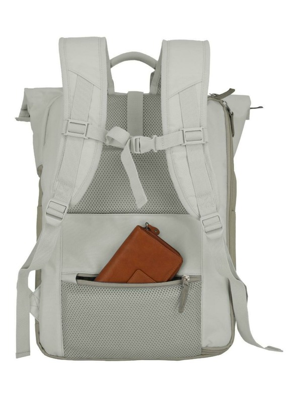 Travelite Hátizsák Travelite Basics Rollup Backpack Sand/Ivory