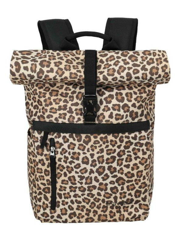 Travelite Hátizsák Travelite Basics Rollup Backpack Leopard