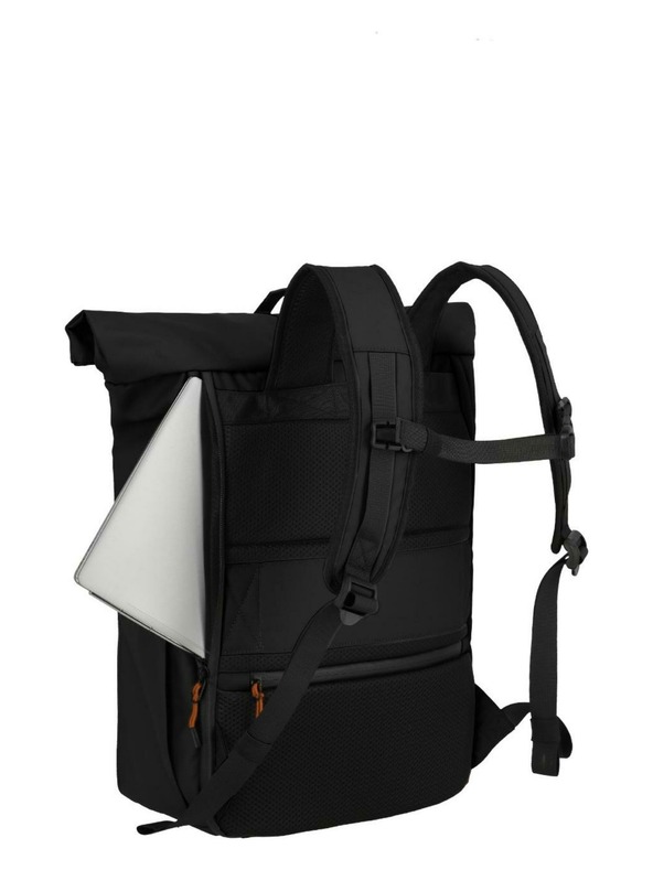 Travelite Hátizsák Travelite Briize Backpack M Roll-Up Black