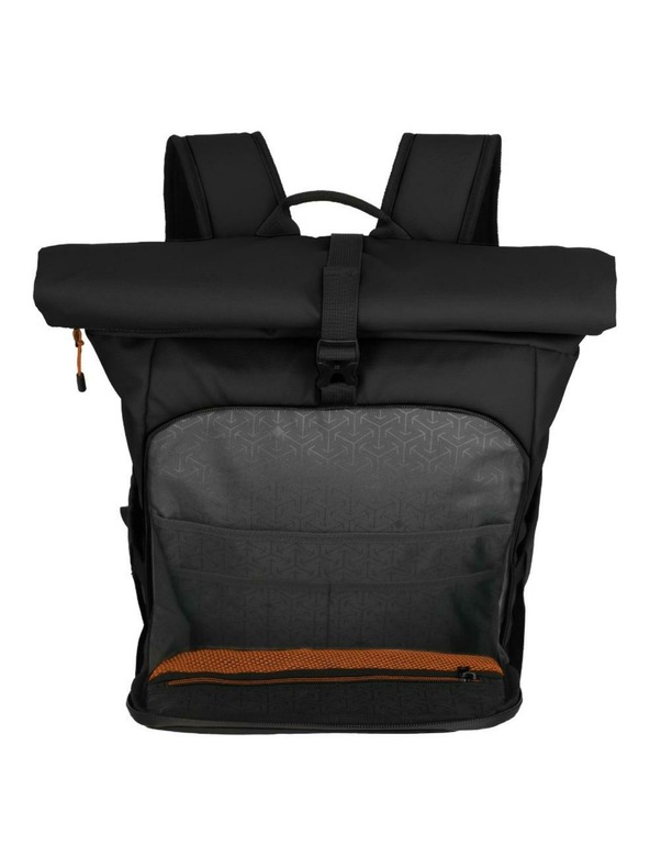 Travelite Hátizsák Travelite Briize Backpack M Roll-Up Black