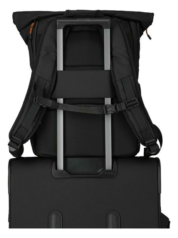 Travelite Hátizsák Travelite Briize Backpack M Roll-Up Black