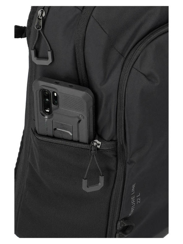 Travelite Hátizsák Travelite Venture Line Backpack M Black