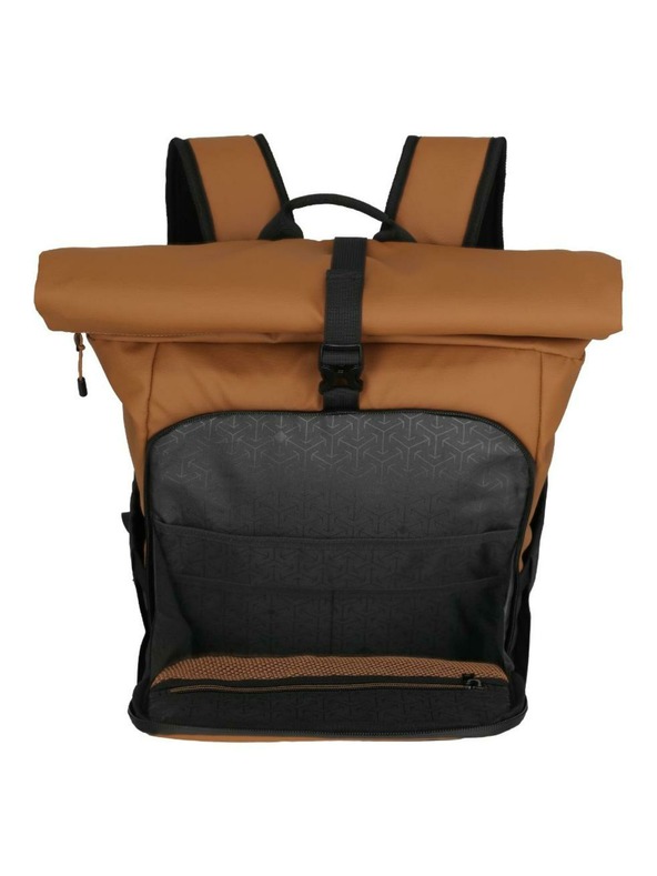 Travelite Hátizsák Travelite Briize Backpack M Roll-Up Curry