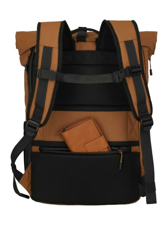 Travelite Hátizsák Travelite Briize Backpack M Roll-Up Curry