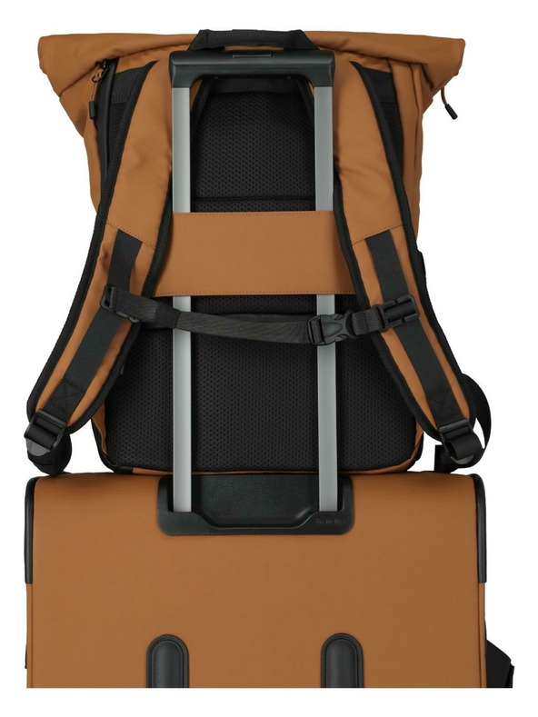 Travelite Hátizsák Travelite Briize Backpack M Roll-Up Curry