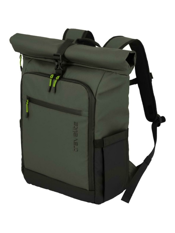 Travelite Hátizsák Travelite Briize Backpack M Roll-Up Khaki