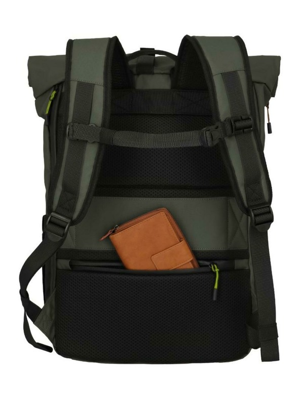 Travelite Hátizsák Travelite Briize Backpack M Roll-Up Khaki