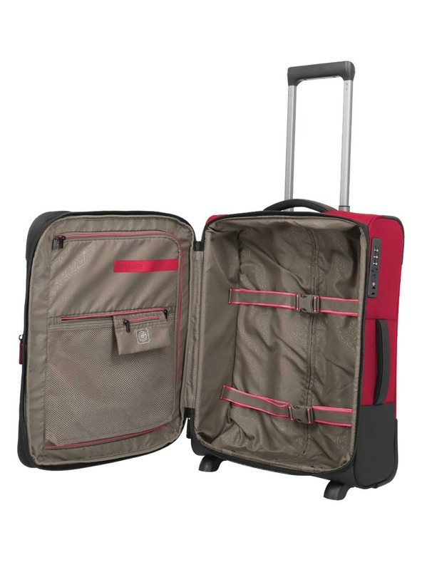 Travelite Travelite Crosslite 5.0 2w S exp. Red utazási bőrönd