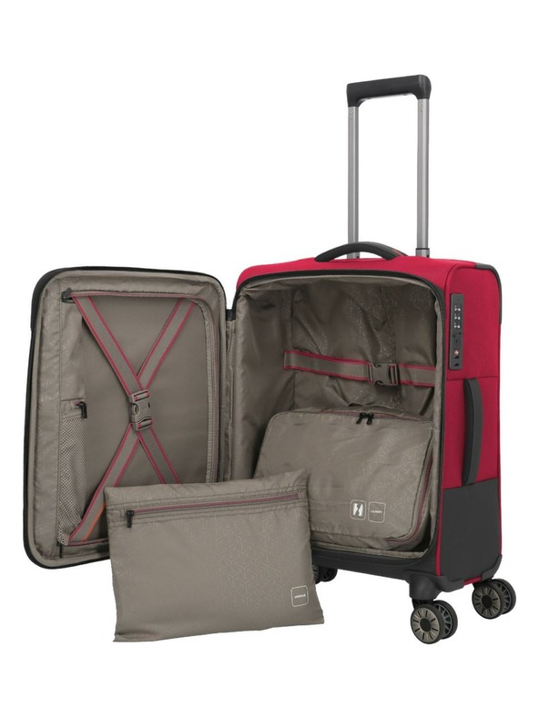 Travelite Travelite Crosslite 5.0 S Red utazási bőrönd