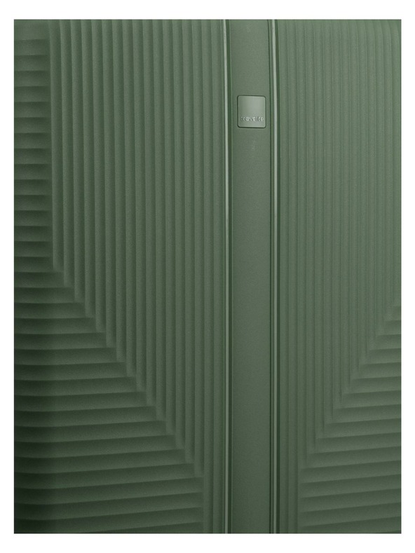 Travelite Travelite Air Stripe S Green utazási bőrönd